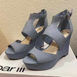 Bar III SophieBlu Misty Blue Size 8.5